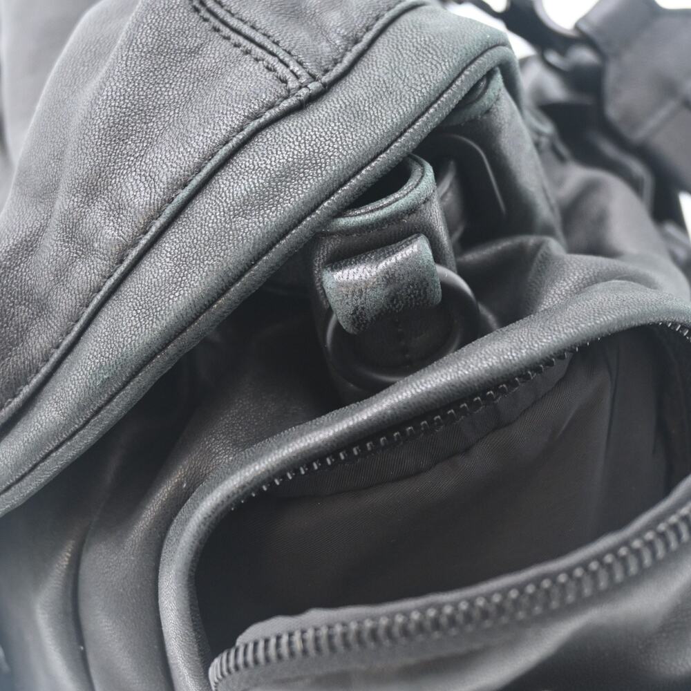 Alexander Wang Black Lambskin Leather Marti Backpack - Picture 15 of 16
